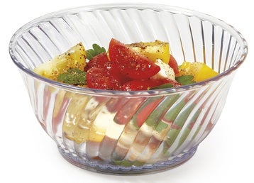 GET Enterprises SAN Clear Dessert Dish, 10 Ounce -- 48 per case