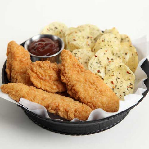 Tyson Red Label Premium Golden Crispy Uncooked Breaded Chicken Breast Tenderloin, 5 Pound -- 2 per case.