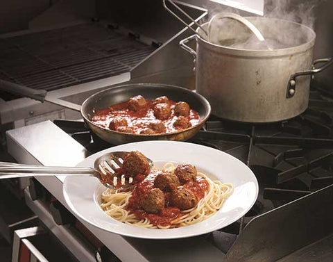 Bonici Fully Cooked Italian Style Beef and Pork Meatballs, 5 Pound Bag -- 2 per case