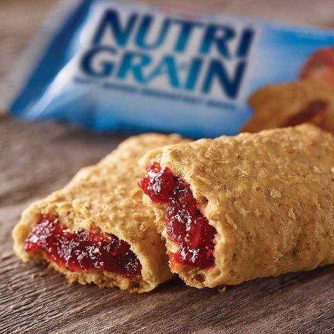 Nutrigrain Strawberry Cereal Bar, 1.55 Ounce -- 96 per case.