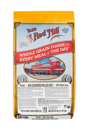 Bobs Red Mill Organic Old Fashioned Rolled Oats, 25 Pound.
