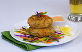 King and Prince Gourmet Lobster and Seafood Cake, 3 Ounce -- 4 per case.