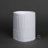 Royal Pleated Chef Hat with Comfort Band, 9 inch -- 24 per case