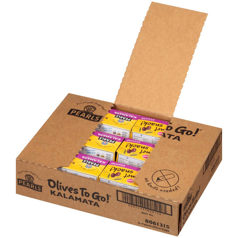 Pearls Kalamata Pitted Olives, 5.6 Ounce -- 6 per case.