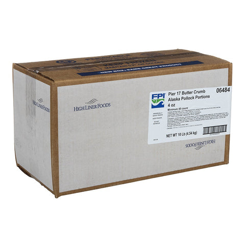 Viking Pier 17 Alaska Pollock Fillet, 4 Ounce.