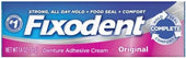 Procter and Gamble Fixodent Denture Original Cream - 6 count per pack -- 4 packs per case