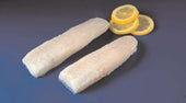 Skinless and Boneless Unbreaded Loin Cod, 4 Ounce of 36-46 Pieces, 10 Pound.