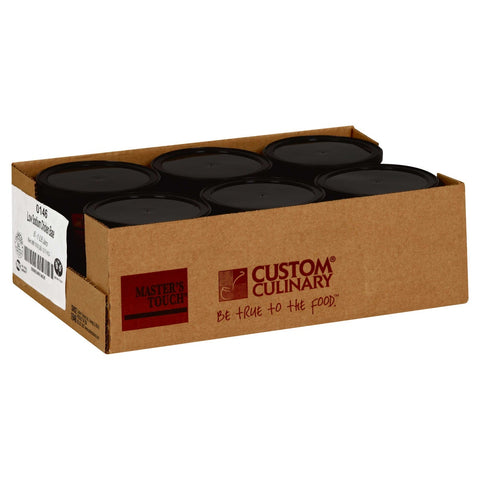 Custom Culinary Low Sodium Chicken Flavor, Soup Base, 1 Pound Jars -- 6 Per Case