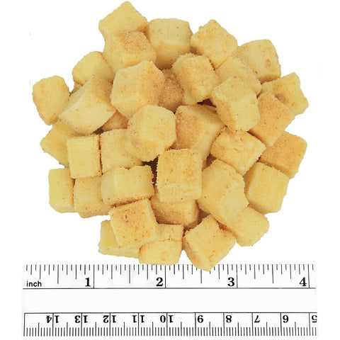 TR Toppers Cheesecake Pieces, 10 Pound Box.
