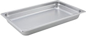 Winco 22 Gauge Stainless Steel Full Size Anti-Jam Steam Pan, 2.5 inch Depth