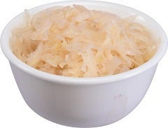 Silver Floss Shredded Sauerkraut - 2 lb. poly bag, 12 bags per case.