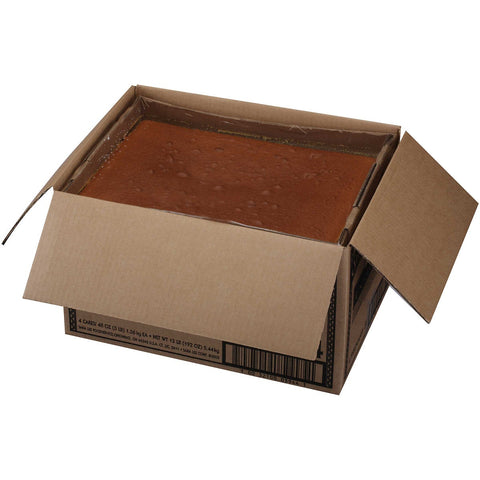Sara Lee Uniced No Icing Yellow Sheet Cake, 12 x 16 inch -- 4 per case.