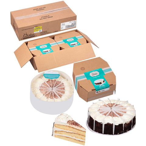 Sara Lee Bistro Collection Round Tiramisu, 10 inch -- 2 per case.