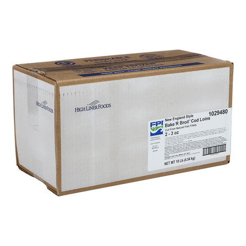 Fishery New England Scrod Cod - 2 to 3 Ounce, 10 Pound.
