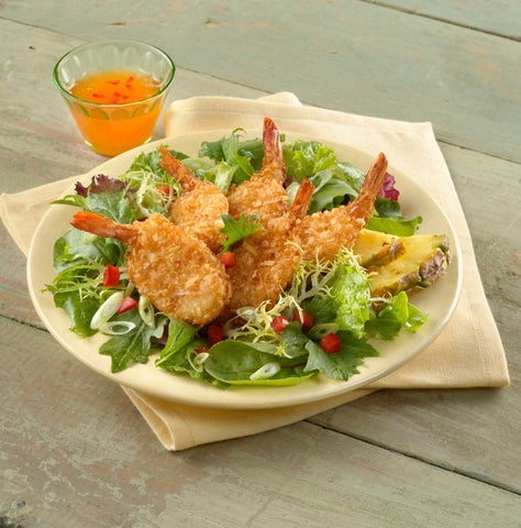 King and Prince Coconut Breaded Butterfly Shrimp, 2.5 Pound -- 4 per case.