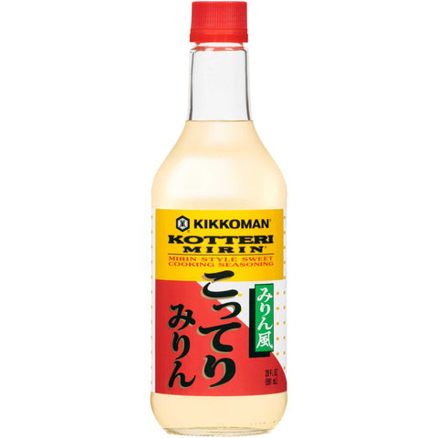 Kikkoman Kotterin Mirin Style Sweet Cooking Seasoning, 20 Fluid Ounce -- 12 per case.