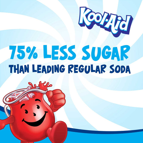 Kool-Aid Bursts Tropical Punch Ready-to-Drink Juice Bottle, 6.75 ounce -- 12 per case