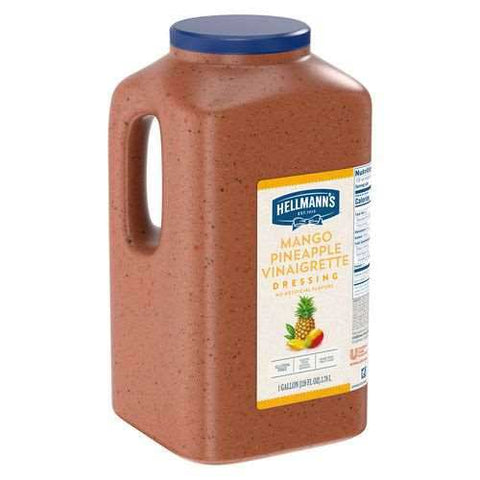 Hellmanns Mango Pineapple Vinaigrette Salad Dressing Jug, 1 gallon -- 4 per case