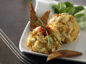 Phillips Seafood Premium Crab Cake, 4 ounce -- 12 per case