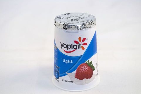Yoplait Light Strawberry Yogurt, 6 Ounce -- 12 per case.