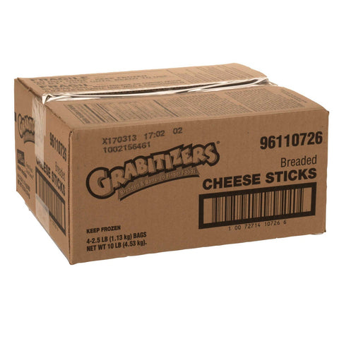 McCain Grabitizer Breaded Cheese Stick, 2.5 Pound -- 4 per case.