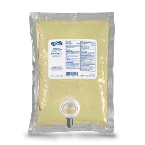 1000 Milliliter Micrell Antibacterial Lotion Soap -- 8 case.