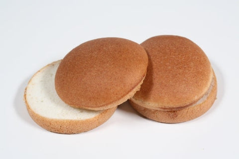 Rotellas Gluten Free Hamburger Bun, 4 inch - 6 per pack -- 12 packs per case.