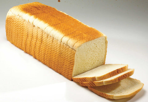 Flowers Foods European Bakers Sliced Pullman White Sandwich Bread, 42 Ounce -- 8 per case.