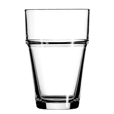 Anchor Hocking Stackables 12 Ounce Beverage Glass, Rim Tempered -- 36 per case