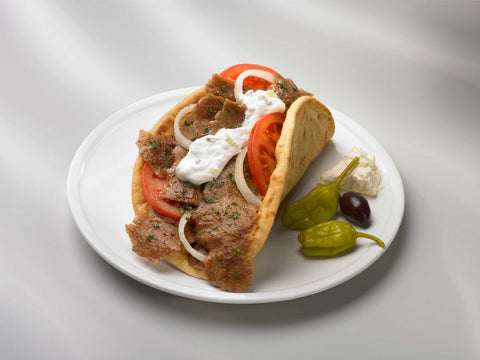 Kronos Frozen Gyrokone Titan Beef and Lamb Cone, 20 Pound -- 2 per case.