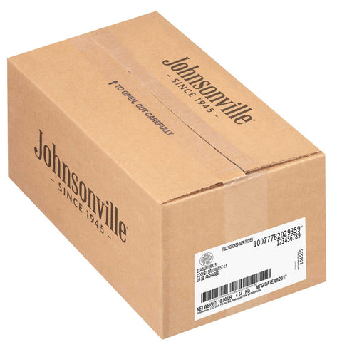 Johnsonville 4 1 Stadium Style Cooked Bratwurst, 80 Ounce -- 2 per case.