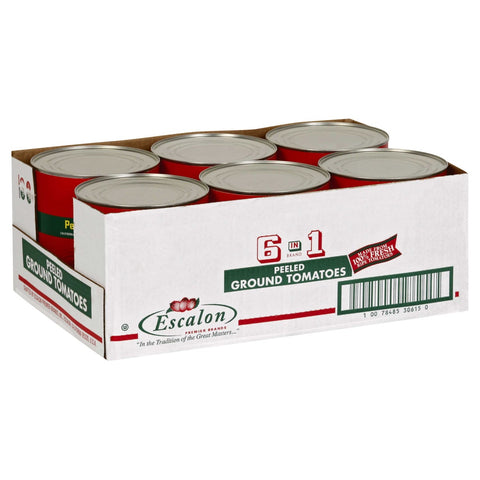 6 in 1 Peeled Ground Tomato Extra Heavy Puree, 102 Ounce -- 6 per case