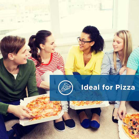Dixie Silicon-Treated Pizza Sheets, 27 Pound Parchment, 16 inch x16 inch White -- 1000 per case.