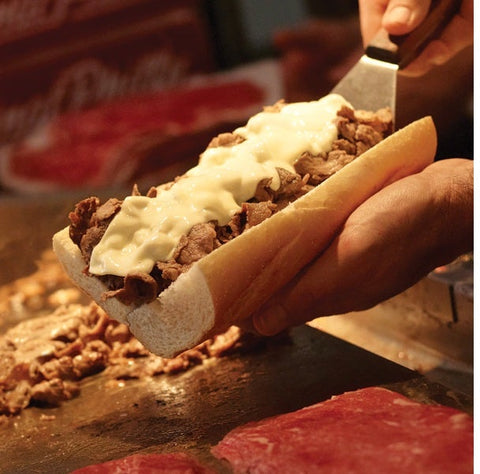Original Philly WOW Seasoned Beef Sandwich Slices, 6 Ounce -- 27 per case.