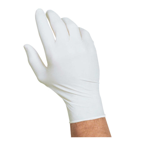 HandGards ValuGards Nitrile White Medium Disposable Glove -- 1000 per case.