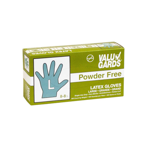 Handgards Eclipse Value Large Latex Glove - 100 per pack -- 10 packs per case.
