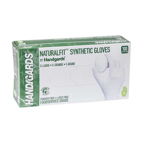 Glove (NaturalFit Synthetic Disposable Glove-Powder-Free) Extra Large, 4 Case --- 100 Count