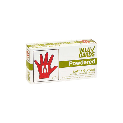 Handgards Eclipse Value Medium Latex Glove - 100 per pack -- 10 packs per case.