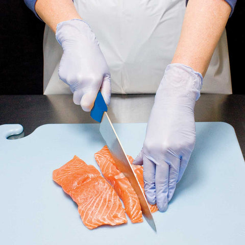Handgards UltraTouch Synthetic Blurple Large Disposable Glove -- 1000 per case.