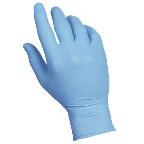 Handgards Powder Free Blue Vitrile Small Gloves - 100 per pack -- 1000 packs per case