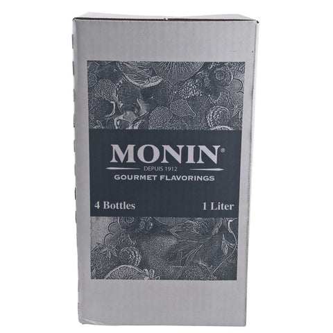 Monin Premium Strawberry Fruit Puree, 1 Liter -- 4 per case.