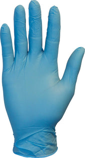The Safety Zone Blue 3.0 Mil Extra Large Powder Free Nitrile Gloves -- 1000 per case