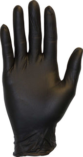The Safety Zone Black Small Powder Free Nitrile Gloves -- 1000 per case