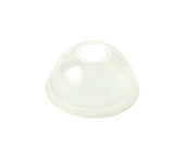 World Centric Ingeo Compostable Clear Dome Lid for 24 Ounce Cup -- 1000 per case.