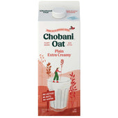 Chobani Plain Extra Creamy Oat Drink, 52 Fluid Ounce -- 6 per case