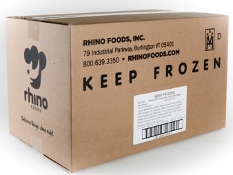 Rhino Baked Brownie Pieces, 30 Pound.