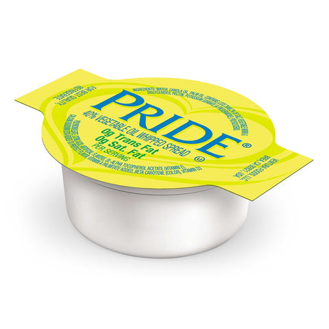 Pride Reduced Fat Whipped Spread - Cup, 5 Gram -- 900 per case.