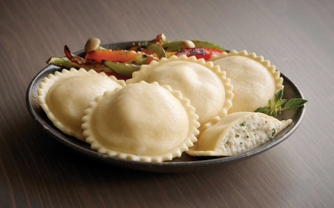 Windsor Bernardi Rotanellis Cooked Six Cheese Jumbo Round Ravioli, 3.75 Pound -- 2 per case.
