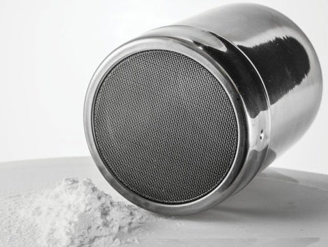 Winco Stainless Steel Powdered Sugar Dispenser, 10 Ounce -- 12 per case