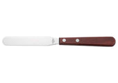 Winco Wooden Handle Bakery Spatula, 4 x 3/4 inch -- 24 per case